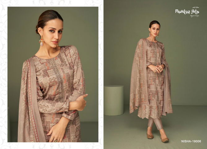 Nisha By Mumtaz 19001-19008 Cotton Dress Material Catalog